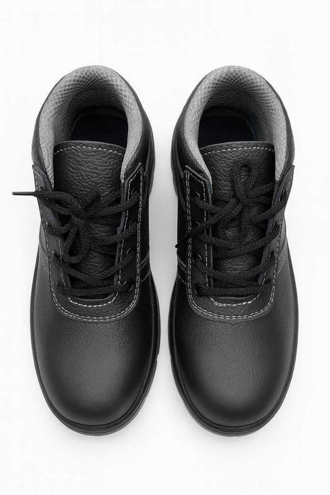 Ботинки рабочие черный Кожа, размеры:39-46