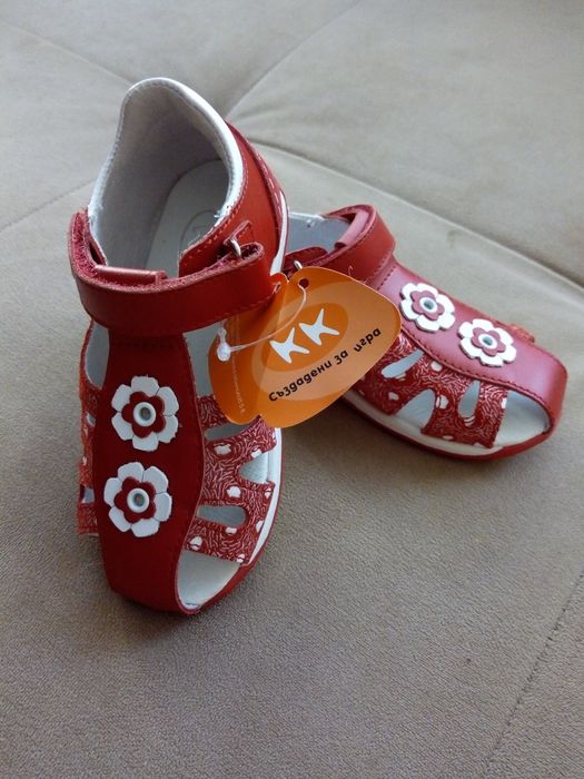 Детски сандали за момиче Колев и Колев 24 номер