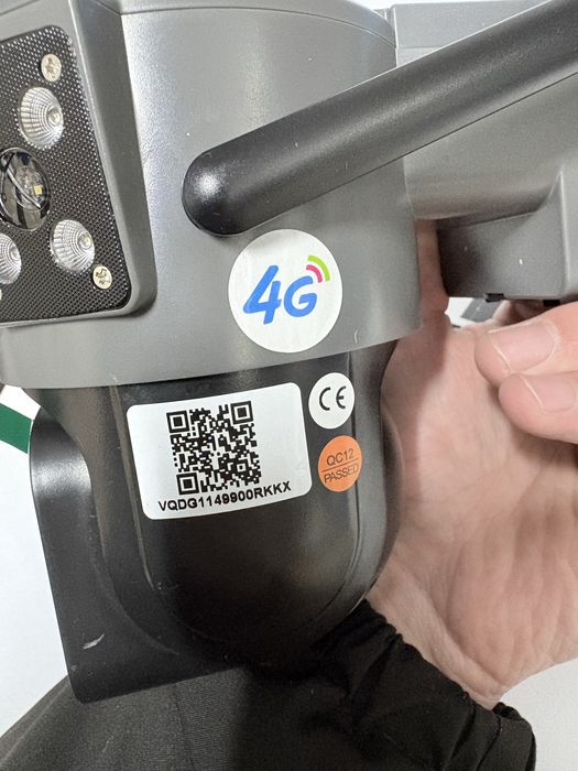 Camera de supraveghere 4G panou solar 6MP MicroSD 64Gb