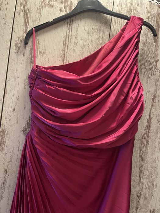 Розова рокля размер М