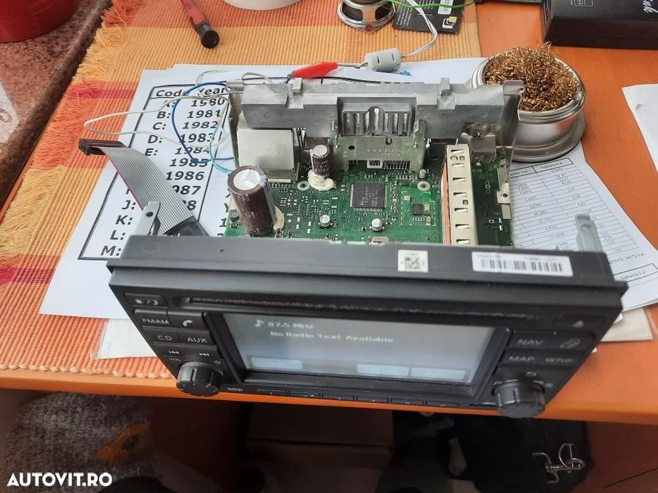 Rns510 rcd 310 Radio-MP3 code pin safe