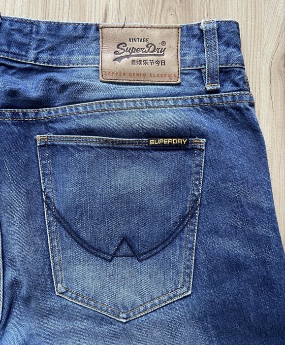 SUPERDRY / мъжки къси дънки W34