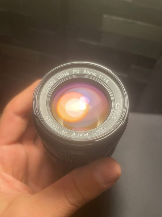 Canon 50mm 1.4  за Fuji