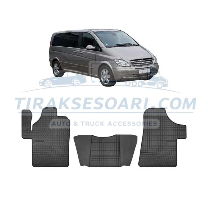 Полски Гумени стелки за бус MERCEDES VITO VIANO 2003 2014 година