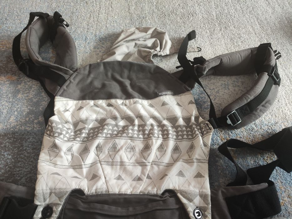 Marsupiu Wunderkid Revolution 4in1, gri