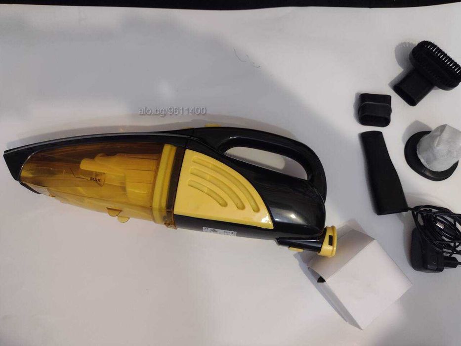 Прахосмукачка мини за сухо и мокро почистване Cleanmaxx