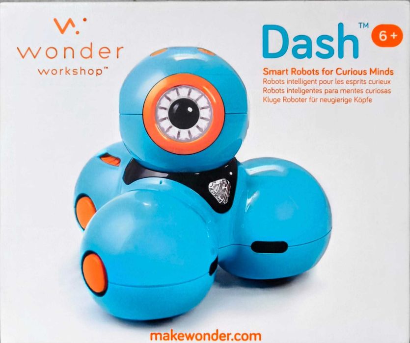 Robot inteligent, programabil Dash (by Wonder Workshop)