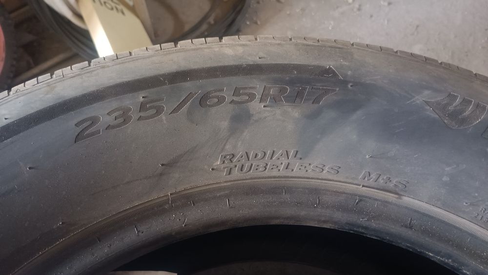 Комплект летних шин.  Hankook