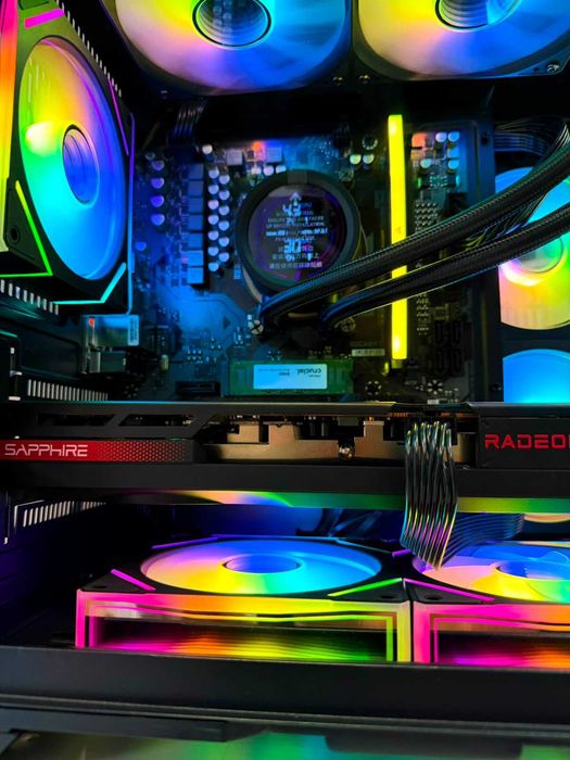 PC Ryzen 5 8400F/32GB DDR5/RX 7600 8GB/SSD M.2/Garantie 3 ani/TVA!