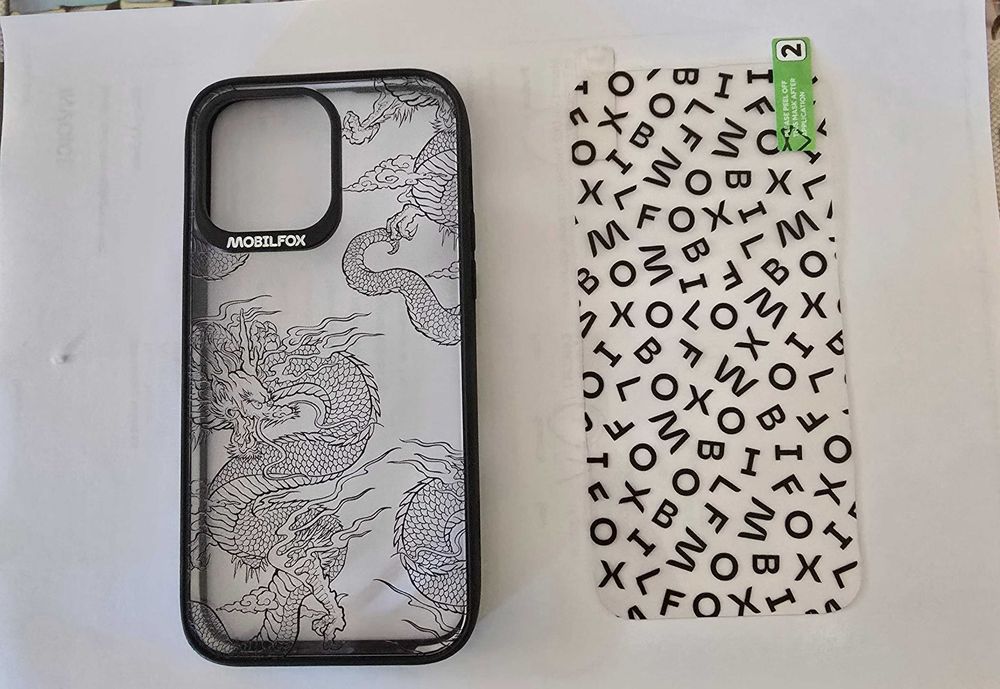 Кейс Мобилфокс с протектор подарък за Iphone 14pro max