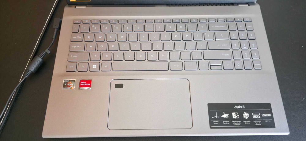 Laptop Acer Aspire 5 | Ryzen 5 5625U | 16GB RAM | SSD 256GB | Baterie 89%