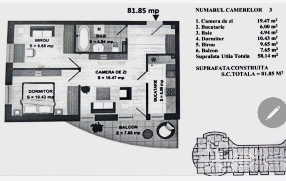 Apartament Luceafarul