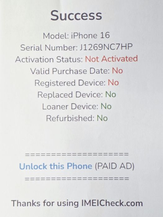 ЧИСТО НОВ 128GB iPhone 16 Гаранция Vivacom 2028г. White | Бял