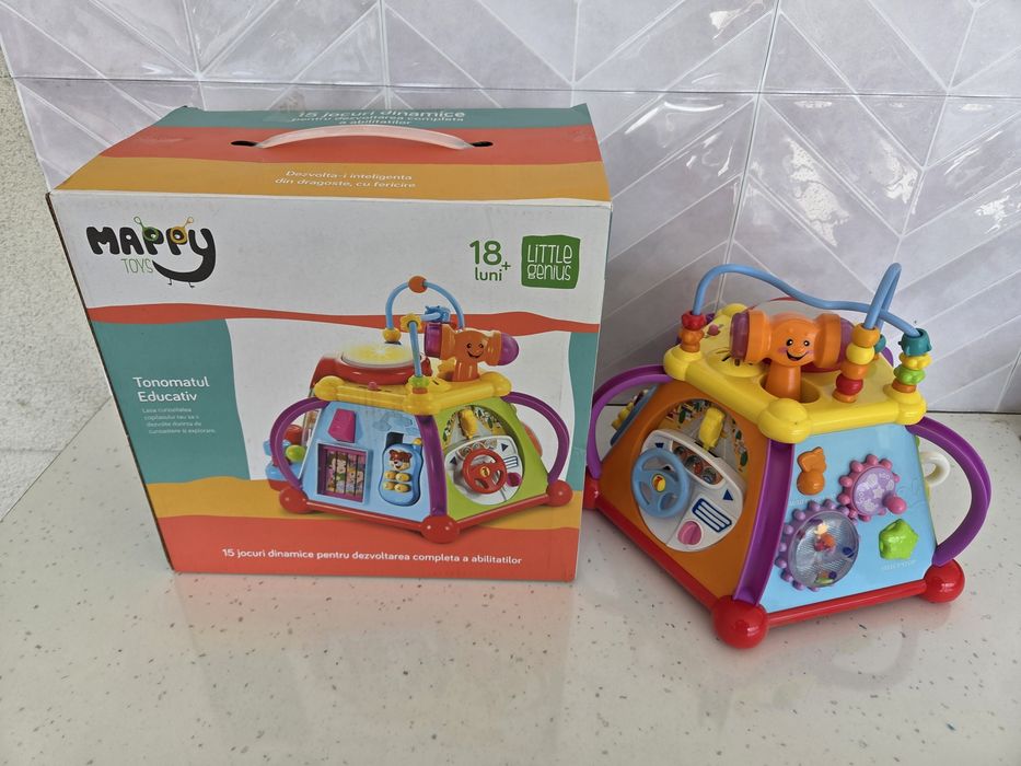 Centru de activitati multifunctional Mappy Toys Tonomatul educativ