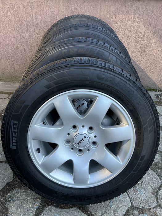 Jante 5x120mm, anvelope iarna 215/65 R16 C, VW T5, T6, Transporter