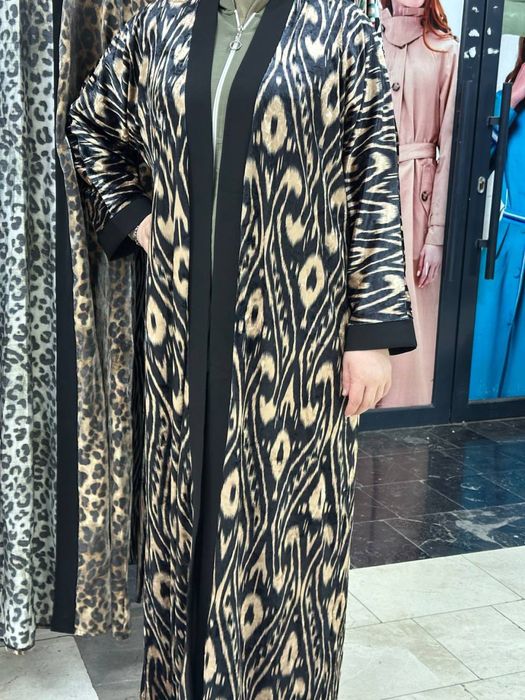 Абая кардиган база ууйлаги билан матоси лион