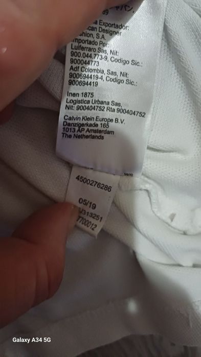 Мъжка тениска Calvin Klein Jeans L