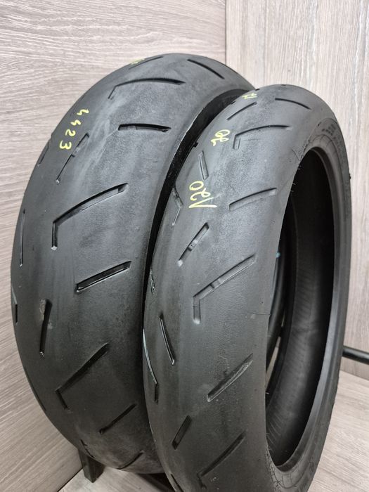 Set anvelope moto 120 70 17 cu 190 55 17 Continental Contisportattack 4 dot 4423 si 4120