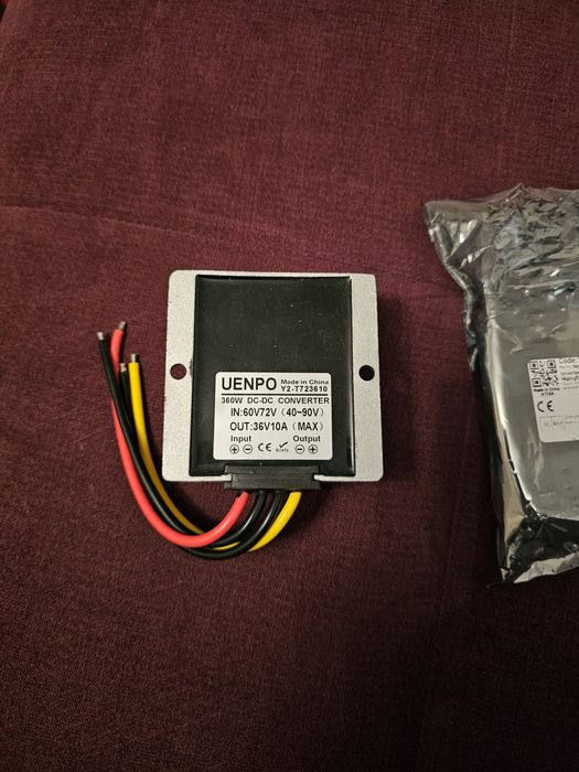 Convertor de la 40-90v la 36v 10A