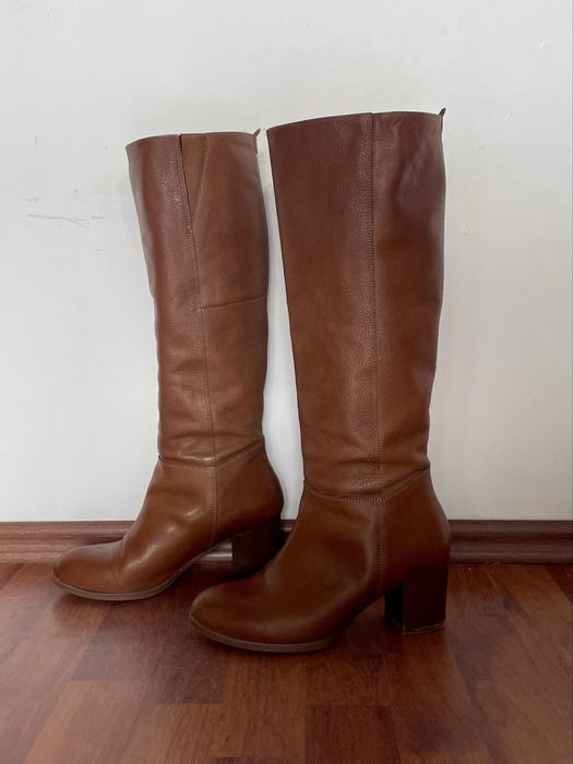 Cizme din piele, marimea 39