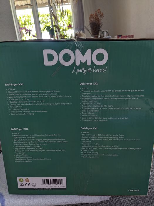 Friteoza Domo XXL