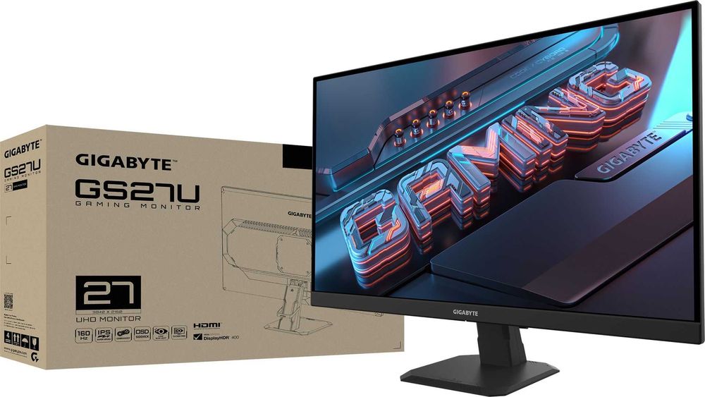 Монитор 27" GIGABYTE GS27U, 3840x2160, IPS, 160 Hz
