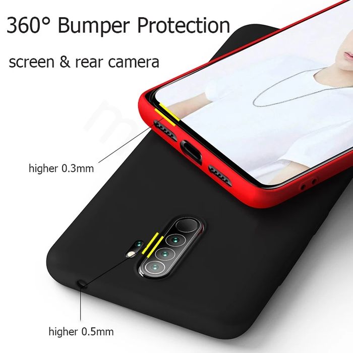 Матов Силиконов Кейс за Xiaomi Redmi 9T /Note 8 / Note 8 Pro / Note 8T