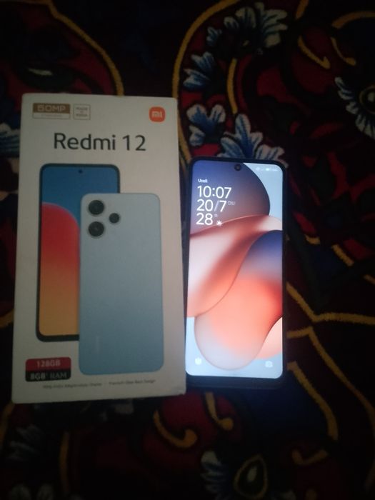 REDMI 12  4+4  128 GB