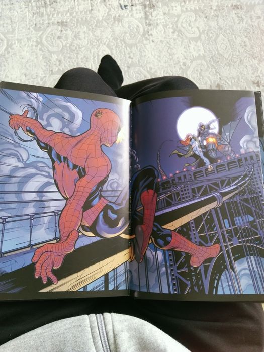 Комикс с Человеком-Пауком