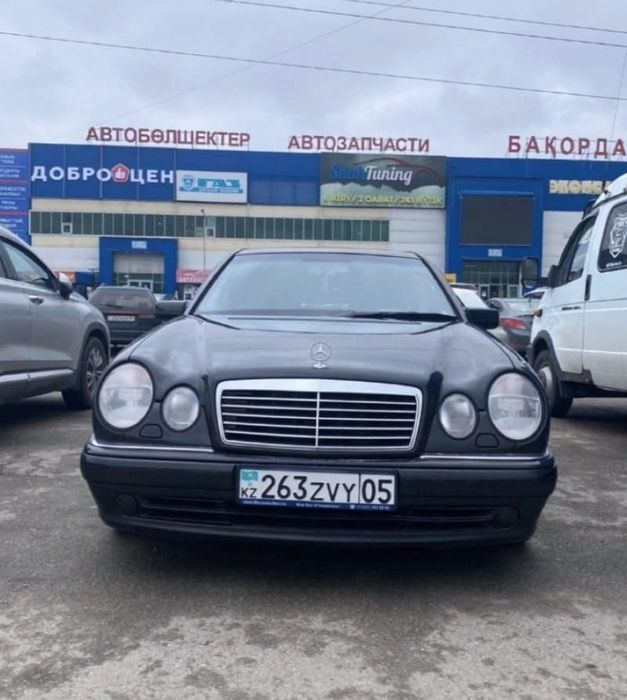 Мерседес 210 бампер фары пароги туманники