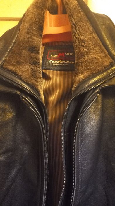 Куртка натуральная кожа р.46