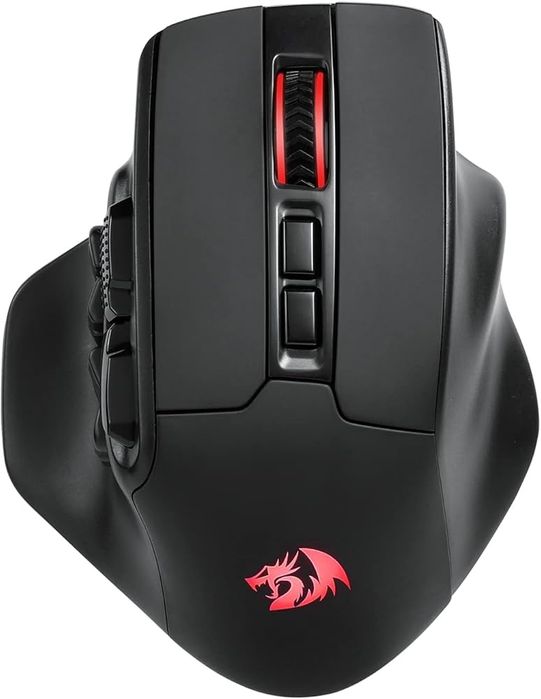 Безжична MMO гейминг мишка Redragon M811 Pro, 26000 DPI, 15 бутона