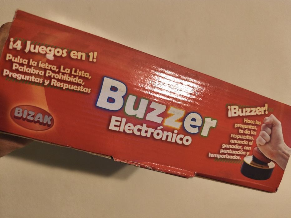 Buzzer Electronico trivia game ES. NOU, nefolosit