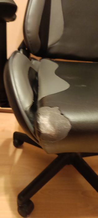 Геймърски стол за бюро с забележки