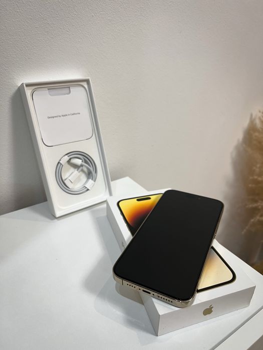 iPhone 14 Pro Max  Fullbox, Culoare Gold, Top!*