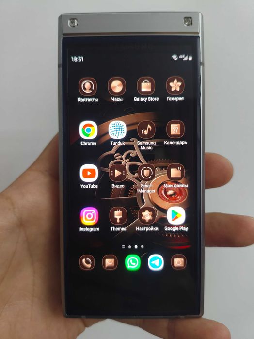 Samsung w2019 silver 256gb