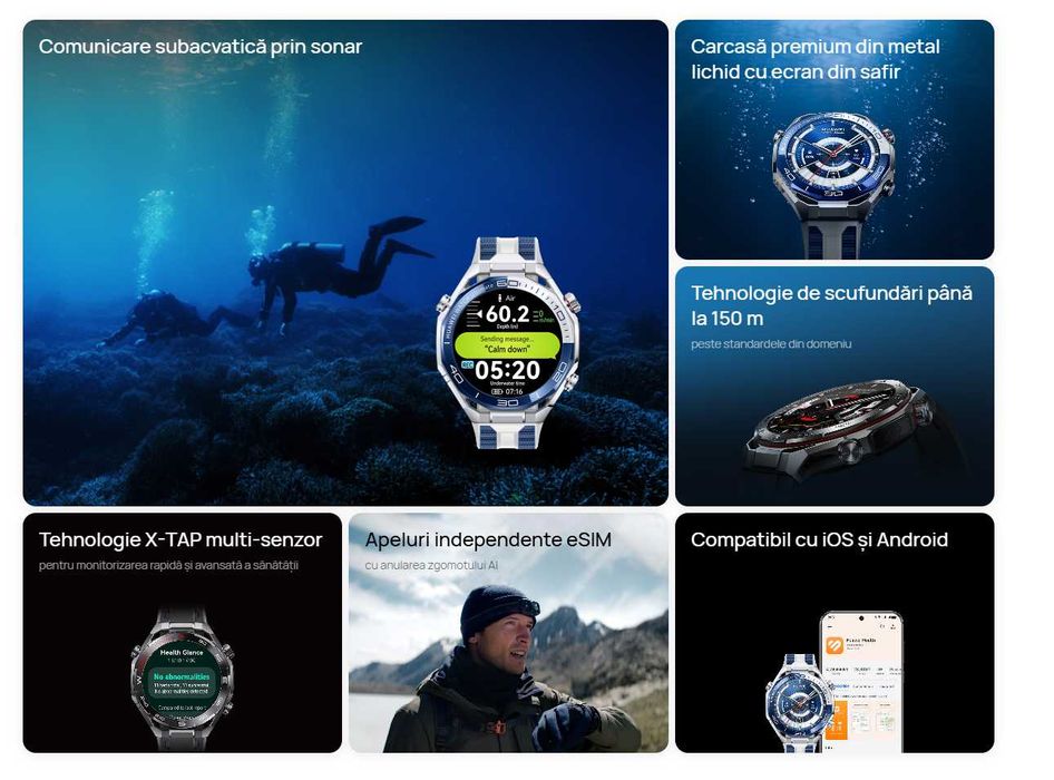 Huawei Watch Ultimate 2 Blue