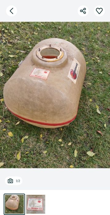 Butoi fibra 300 litri