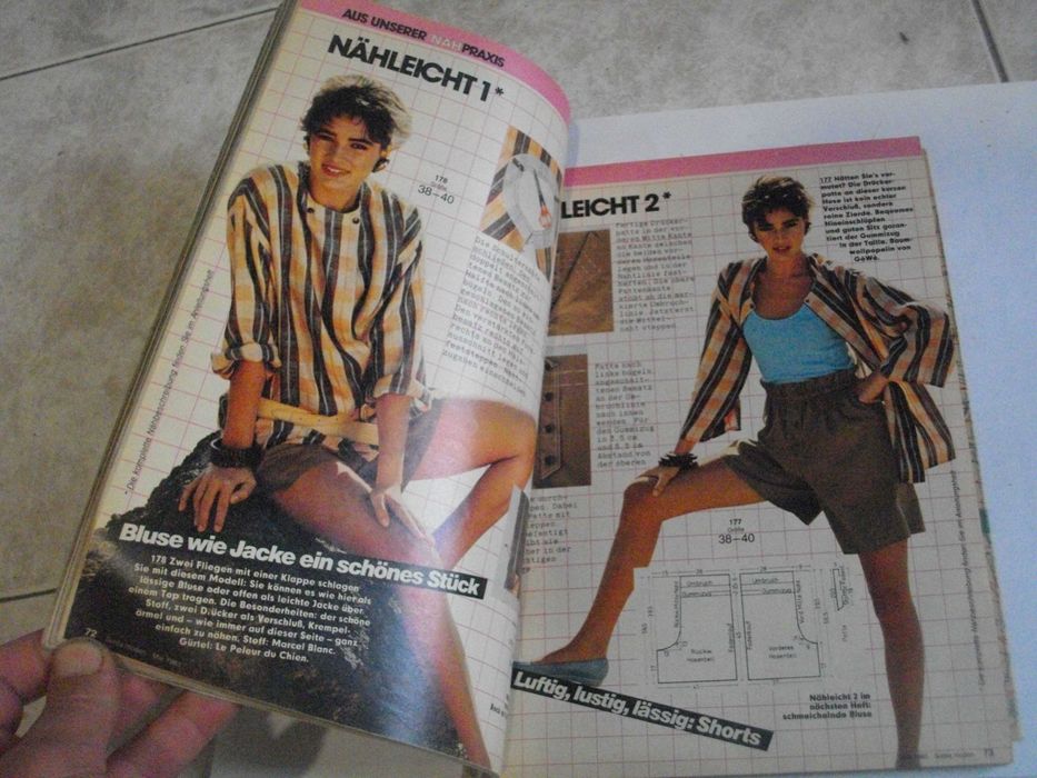 BURDA MODEN-бр.5/1983г-VERENA-бр.12/1993г-Списание За Колекции