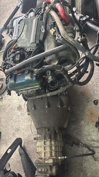 Двигатель с кпп  газель 406