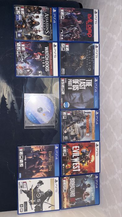 Playstation 5 b/u fat без прошивка+ уйинлари билан