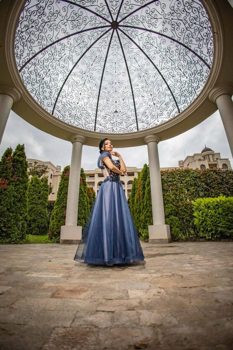 Бална рокля !Единствена като модел!Размер xs. Xxs