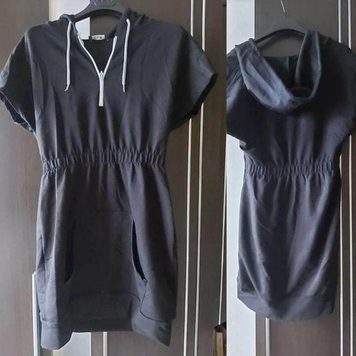 Rochie/Hanorac sport cu gluga