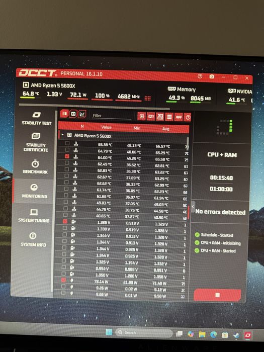 PC Gaming RTX 3070- Ryzen 5600X-16Gb Ram