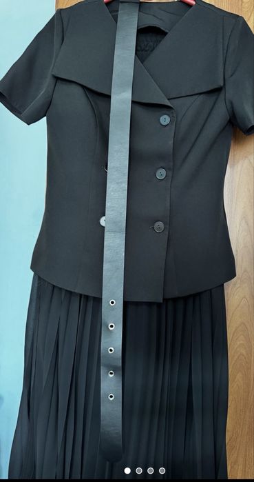 Платье трикотаж, двойка классика