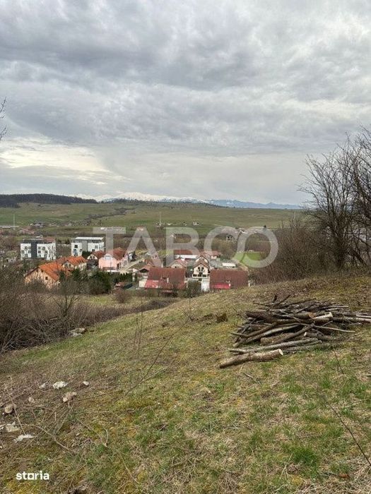 Teren intravilan 791 mp utilitati langa parcela front 13 m Cisnadie