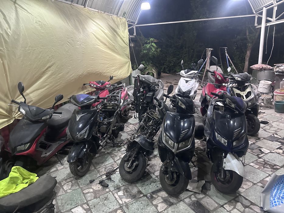 Разбор мопедов м 8