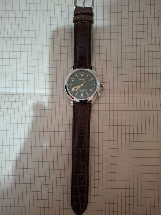 Сейко Alpinist Sarb017. С документи.