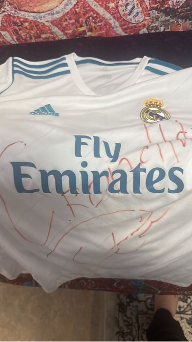 Автограф Криштиано роналдо