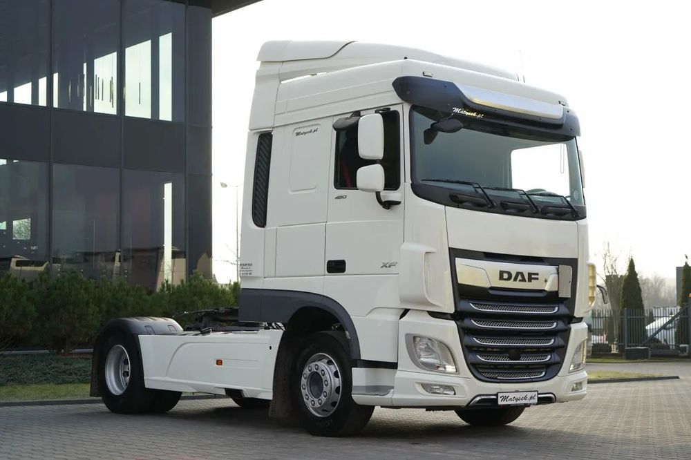 DAF XF 480 / CABINĂ SPATIALĂ / RETARDER / 100% ANVELOPE